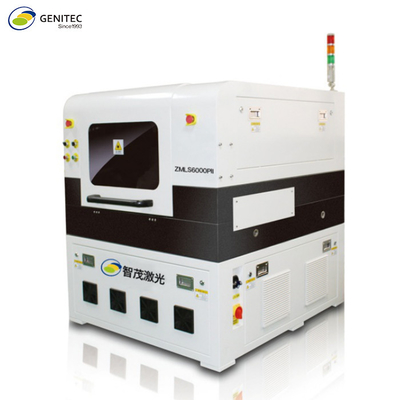 Découpeuse de laser de carte PCB de Genitec FPC avec le système de refroidissement à semi-conducteur pour SMT ZMLS6500