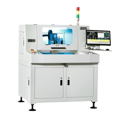La vision de Genitec a facilité le coupeur de fraisage de panneau de carte PCB de détection d'outil de découpeuse de laser de carte PCB pour SMT GAM330